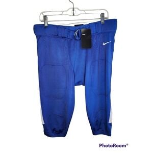 Nike Team Vapor Pro Football Pants Blue 845930-494 Men’s Size XL $75 NWT